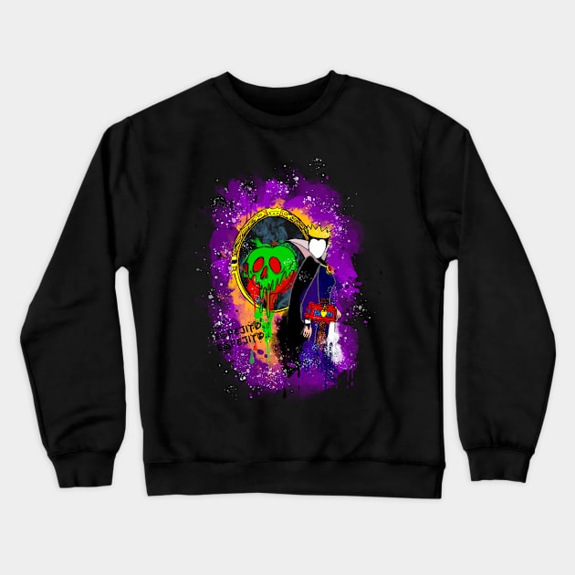 Reina malvada Grimhilde Crewneck Sweatshirt by kakunat